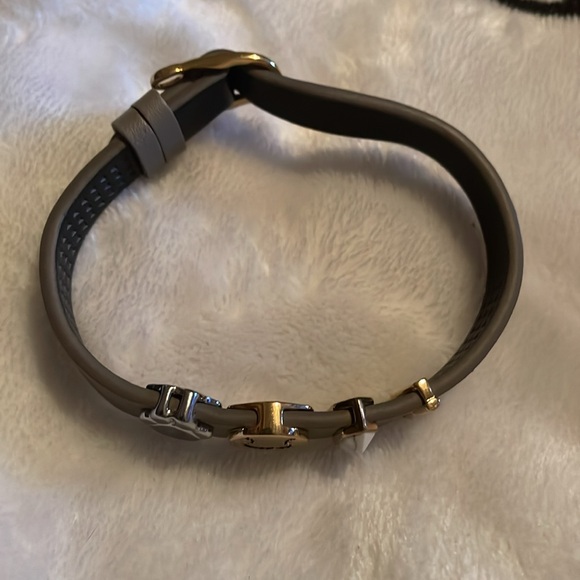 Leather charm bracelet grey - Picture 4 of 4